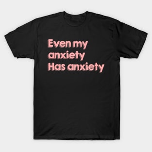 Relatable mood sticker design T-Shirt